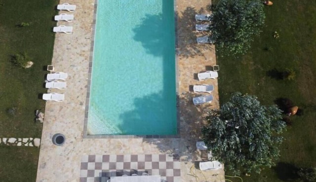 Pink villa