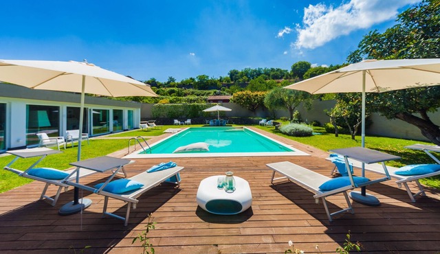 Private pool, stylish