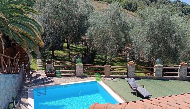 Relaxation and nature in Cilento: apartment with pool near the sea