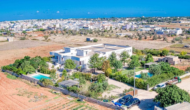 Residenza Arcangela - 4 Apartments with 2 Private Pools in Salento