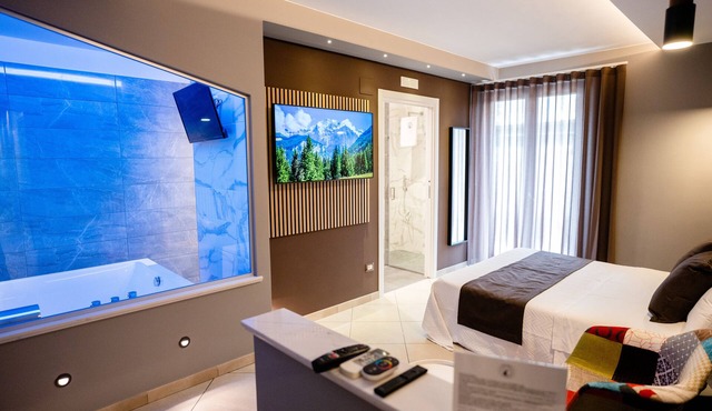 Romantic room with whirlpool