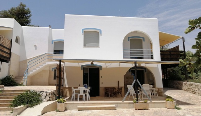 Salento - Apartment (ground floor) in villa on the sea