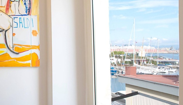 Sea view apartment, 5-minute walk to the waterfront and Plebiscito Square