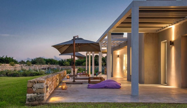 Sophisticated Villa With Natural Interior Modern Design