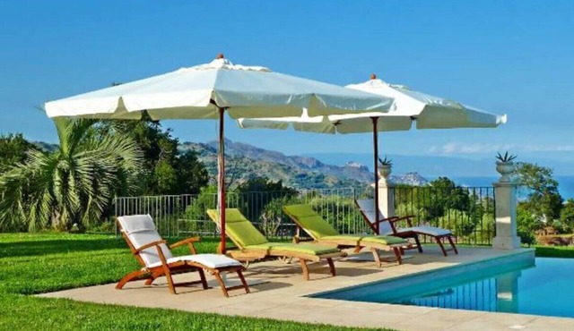Spectacular Villa on Volcano Slopes Infinity Pool, Sea Views & Expansive Gardens