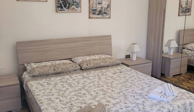 Studio apartment in downtown Porto Cesareo, just a short walk from the beach