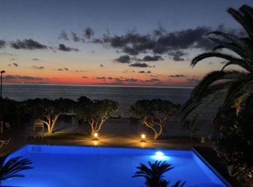 Sunset Villa Favazzina- Piscina e vista sul Mare