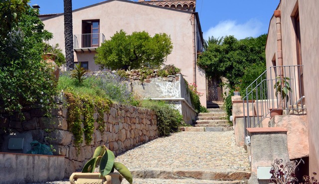 The Stairs-Villa Palamara 1868