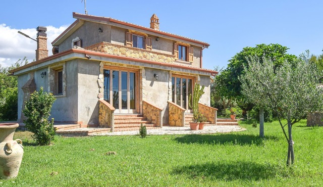 Unique and colorful house with large private garden