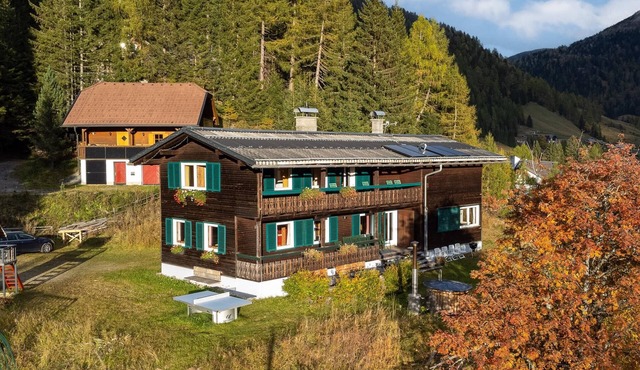 Very spacious Chalet with a sauna and a garden in Innerkrems