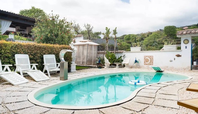 Villa "Ai Confini dell' Etna Private Pool" with Sea View & Wi-Fi