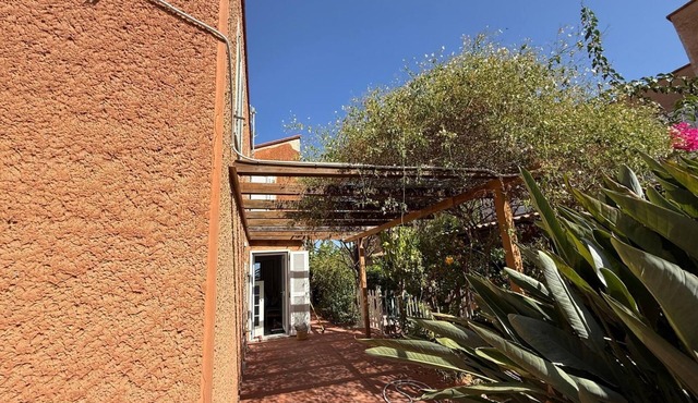 Villa Alisea in Cefalù, garden, pool and sea