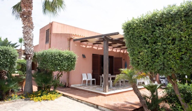 Villa Morici with a nice garden