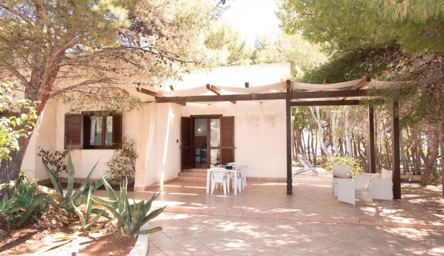 Villa Salamanca with a side sea view