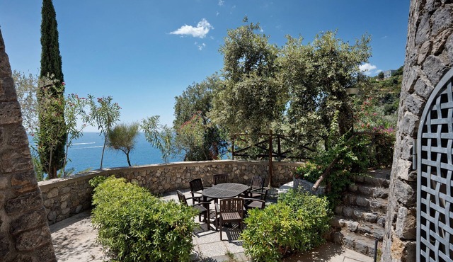 Villa 'Suite Tramonto In Dependance' with Sea View, Wi-Fi and Air Conditioning