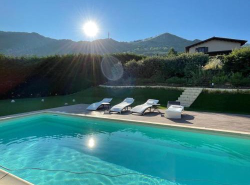 Ziba Villa Siciliana con piscina e vista panoramica sul mare