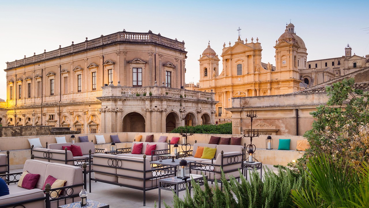 Photo of Buildings in Noto Historic Centre