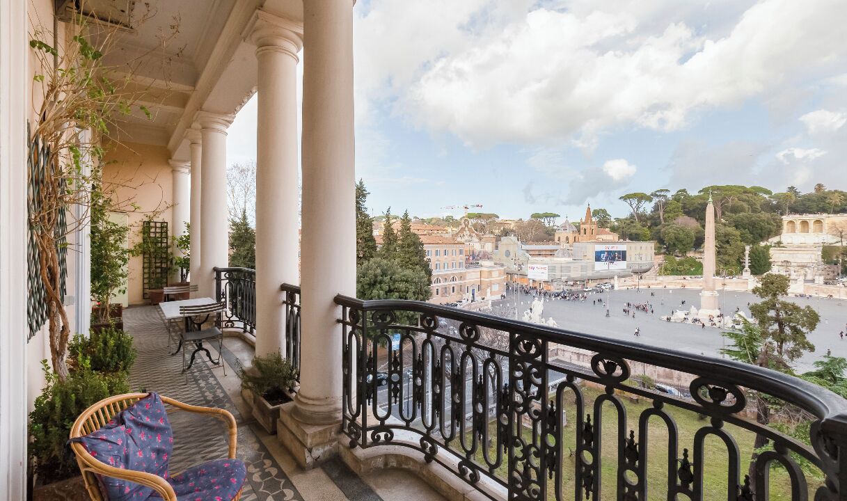 Photo of Patio Balcony in Rione IV Campo Marzio