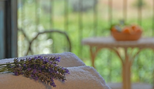 Double Room, Private Bathroom, Garden View