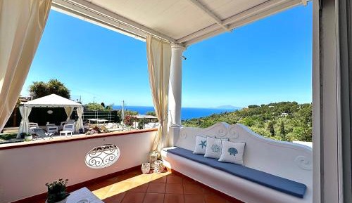 Deluxe Double Room with Balcony and Sea View