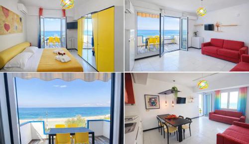 Apartment with Terrace and lateral Sea View