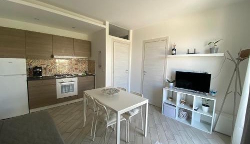 One-Bedroom Apartment with Balcony and Sea View