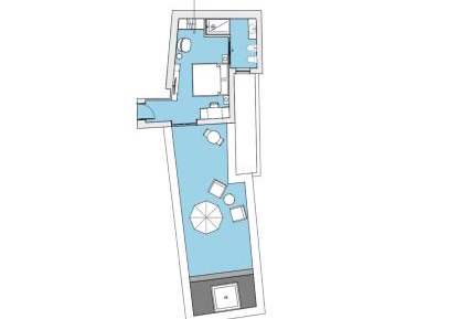 Double Room with Mini Pool and Sea View Terrace