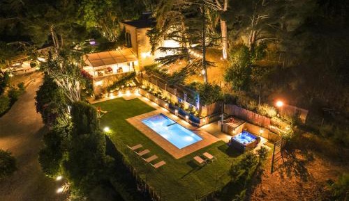 Four-Bedroom Villa with Garden View