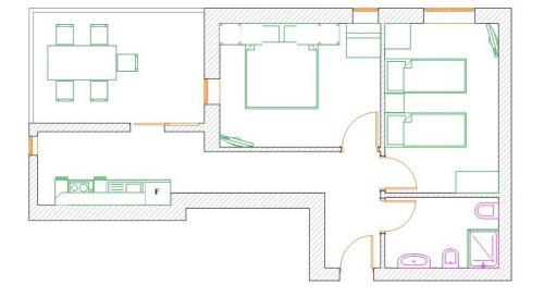 Two-Bedroom Apartment (4 Adults)