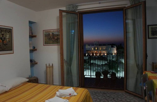 Tropea Apartment | Balcony Overlooking the Sea in the City Center