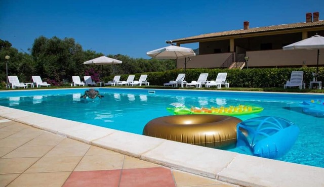 Apartment "Costa Tirrena 0" with Sea View & Shared Pool
